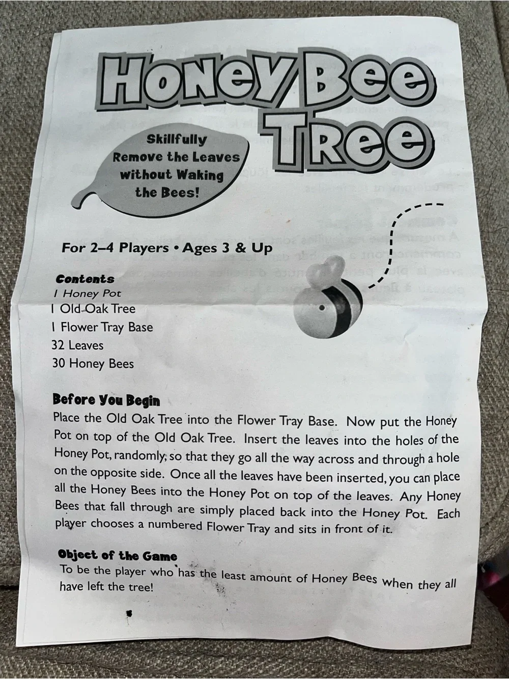 Bee Tree Game